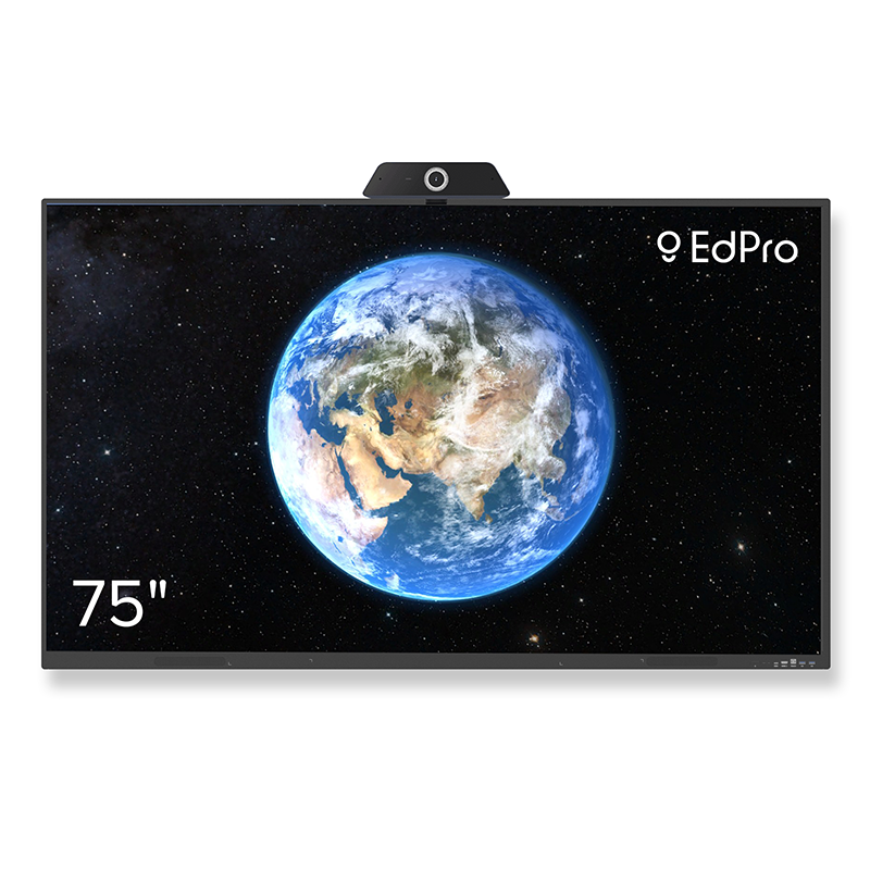 Інтерактивна панель EdPro Touch S 75" (ETP75S), веб камера 4K, настінне кріплення